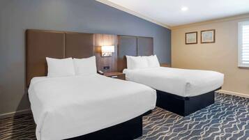 Coffres-forts dans les chambres, bureau, rideaux occultants