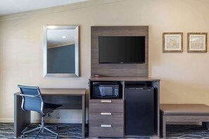 In-room safe, desk, blackout curtains, iron/ironing board
