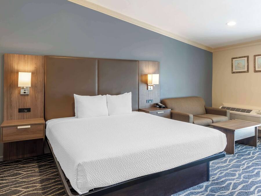 In-room safe, desk, blackout drapes, iron/ironing board