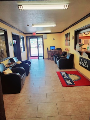 Lobby sitting area