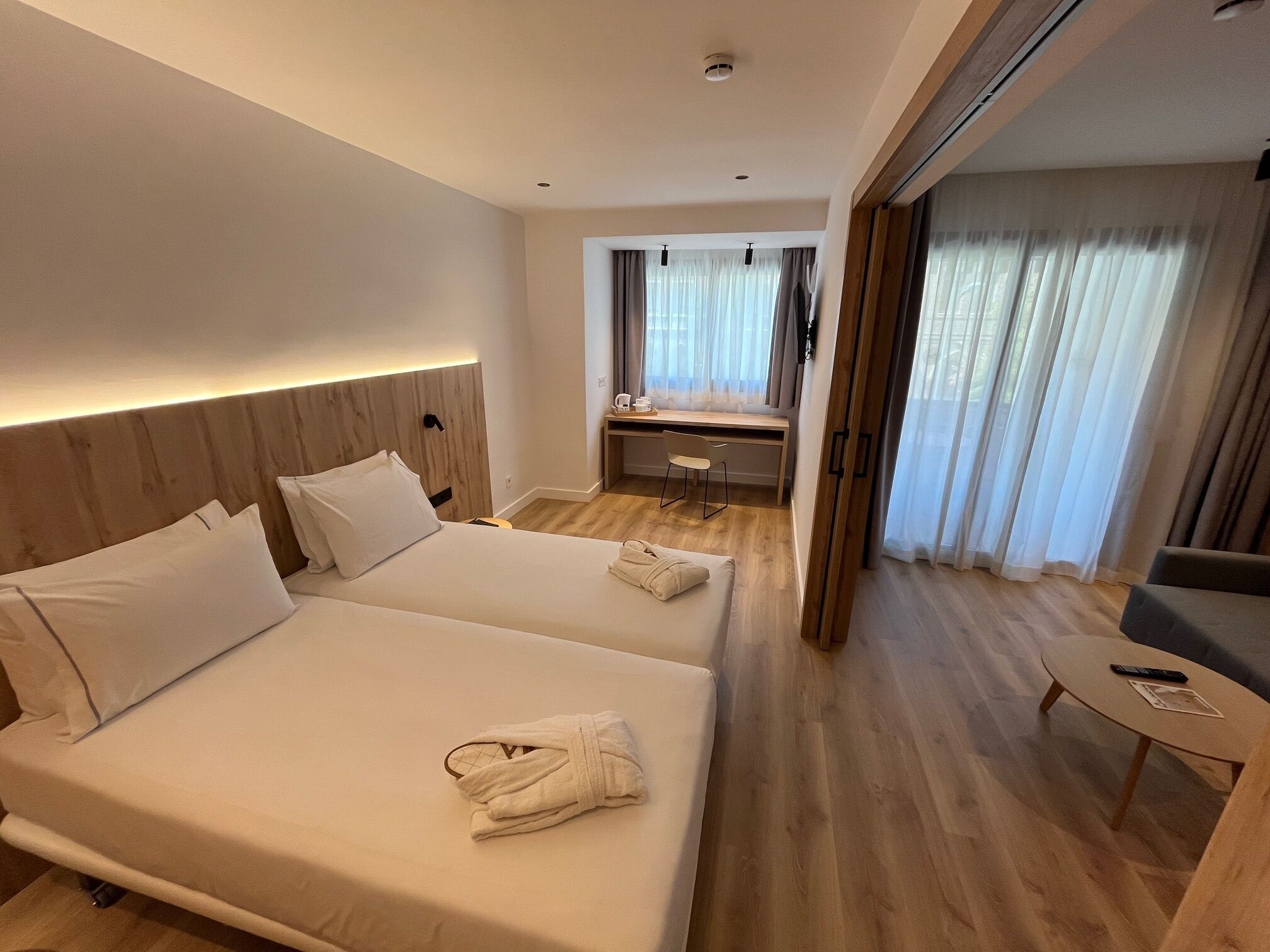 Leilighet – premium, 1 soverom, kjøkken, byutsikt (Cielo Madrid) | Sengetøy i egyptisk bomull, dundyner og senger med overmadrass