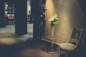 Sitteområde i lobbyen