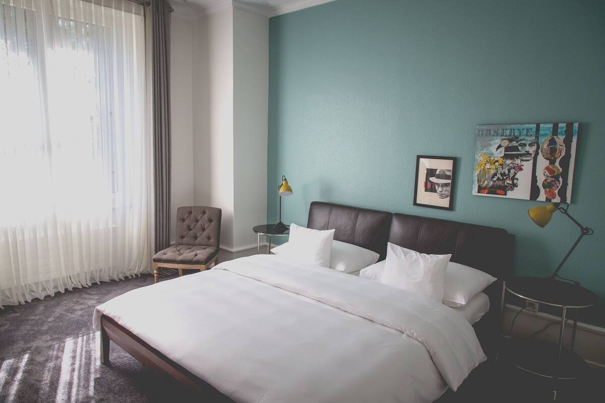 อพาร์ทเมนท์, 2 ห้องนอน | ตู้นิรภัยในห้องพัก, ผ้าม่านกันแสง, เตารีด/โต๊ะรีดผ้า, Wi-Fi ฟรี
