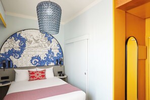 Premium bedding, minibar, in-room safe, laptop workspace