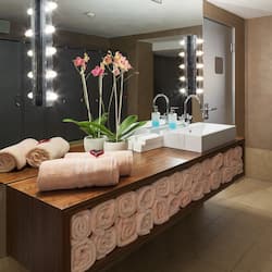 Sauna, steam room, body treatments, aromatherapy, facials
