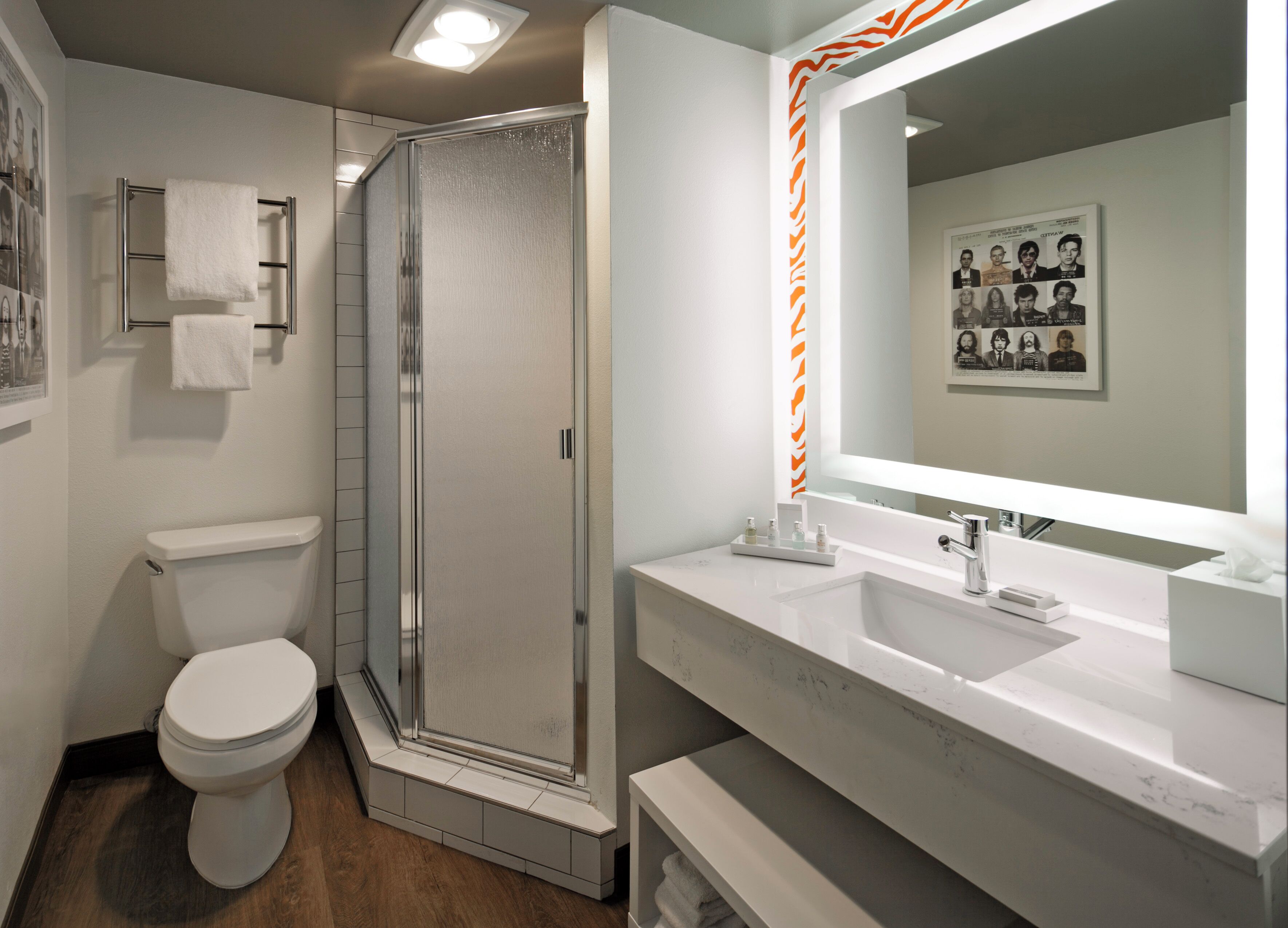 suite, 1 king bed | bathroom | designer toiletries, hair dryer, towels