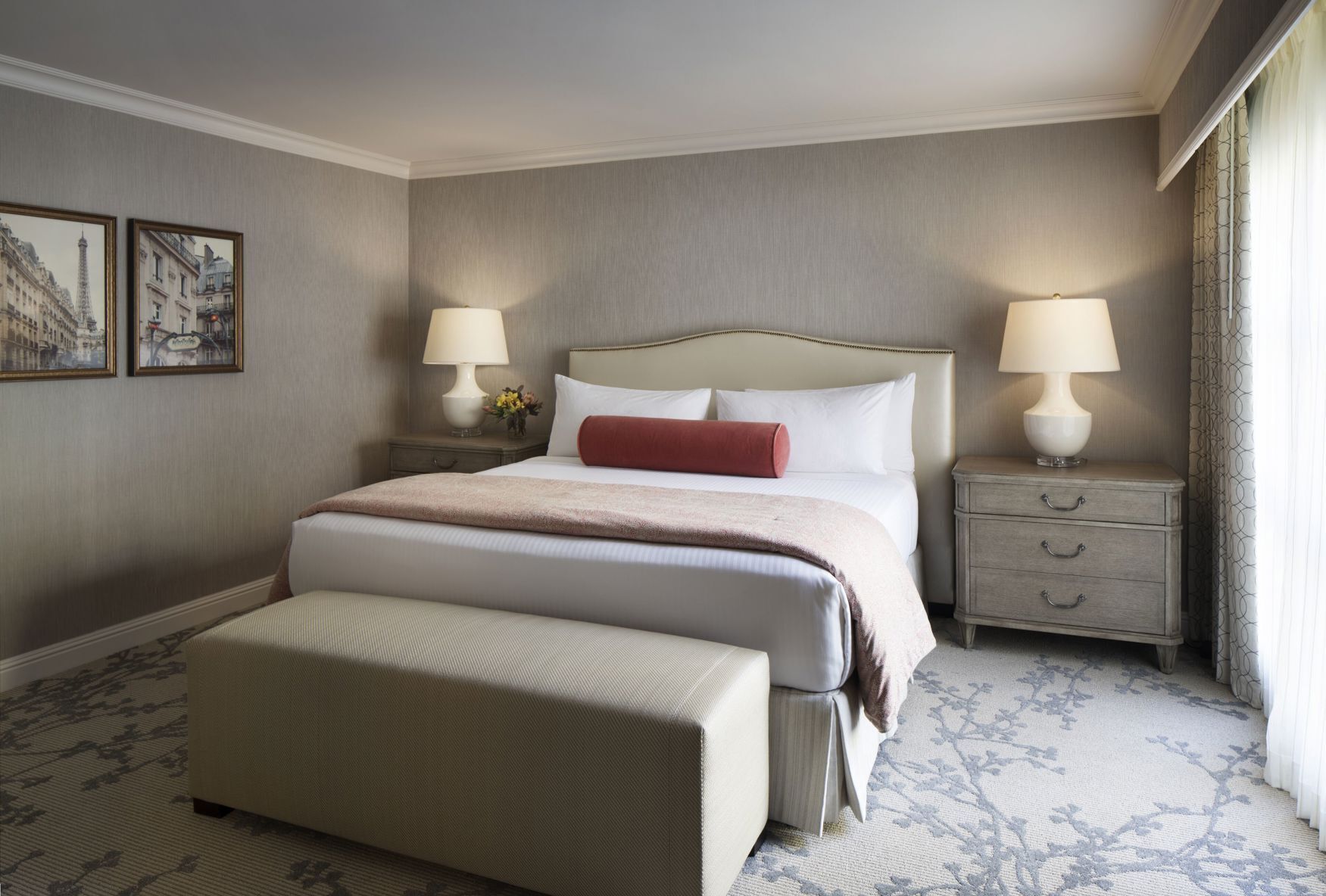 Premium bedding, minibar, in-room safe, desk