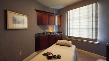 Behandlungsräume für Paare, Körperbehandlungen, Aromatherapie