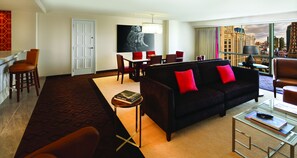 Pillow-top beds, in-room safe, desk, blackout curtains