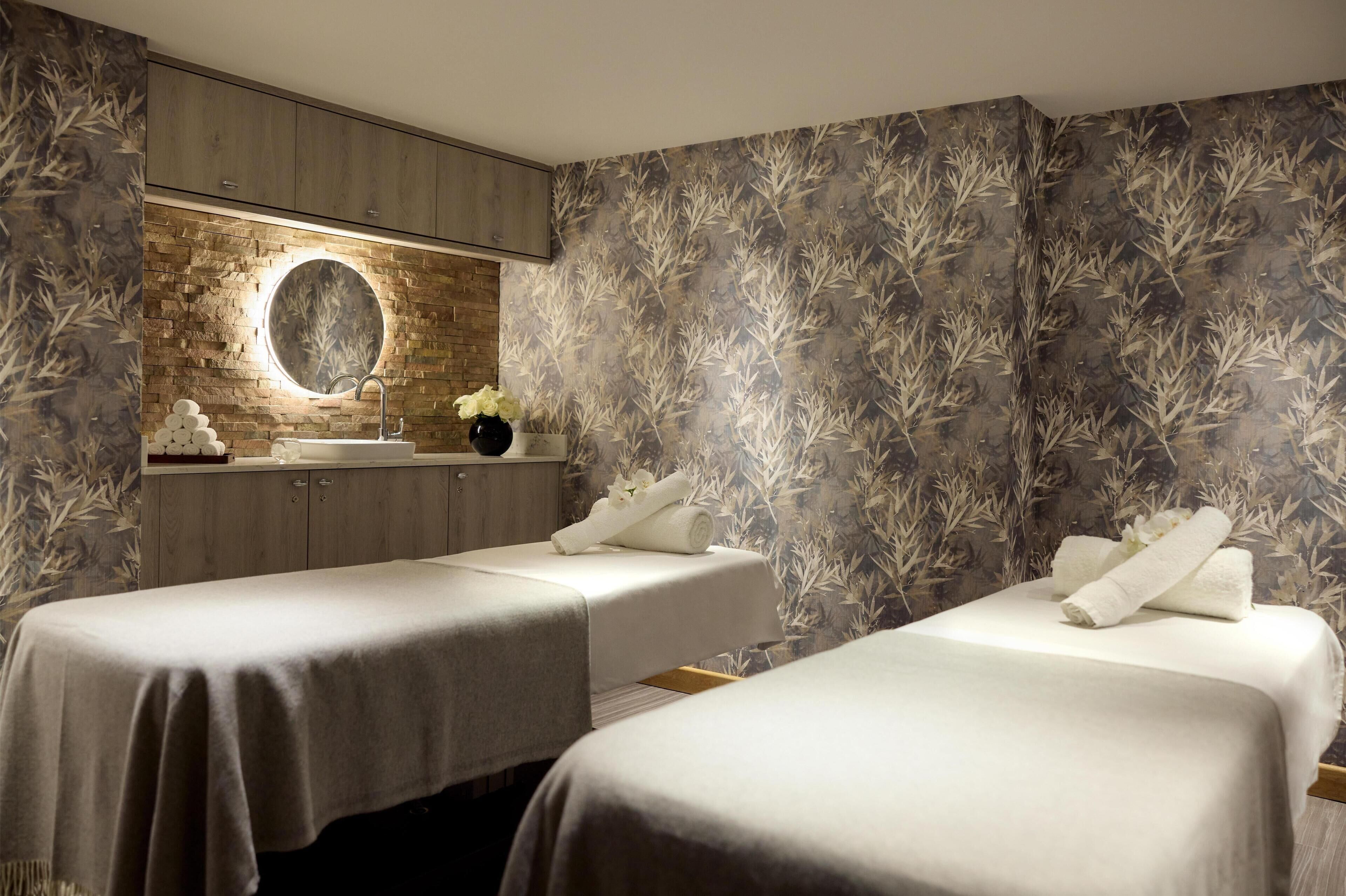 Body treatments, deep-tissue massages, facials, manicures and pedicures