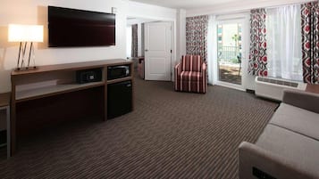 In-room safe, blackout drapes, iron/ironing board