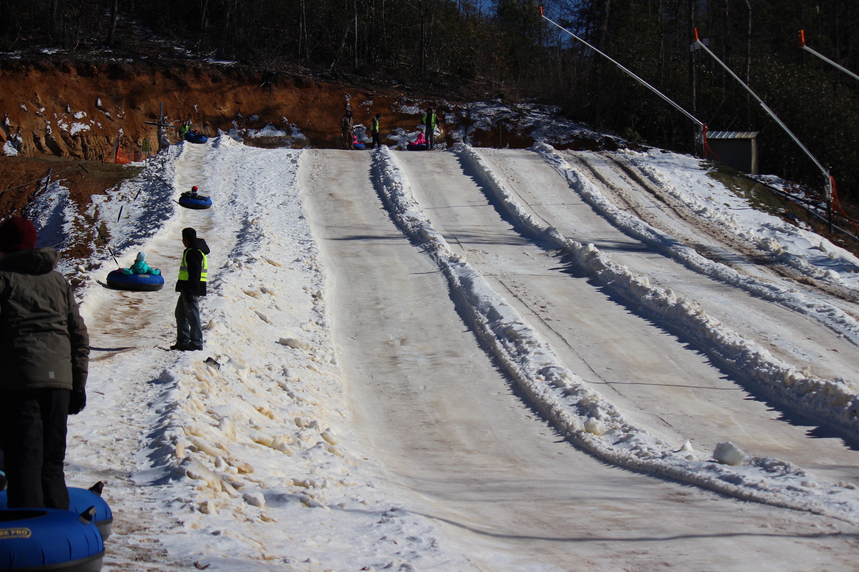 snow tubing