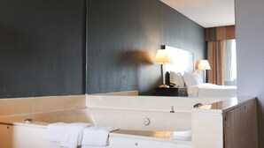 Suite, 1 Tempat Tidur King, Bebas Asap Rokok | Jet tub