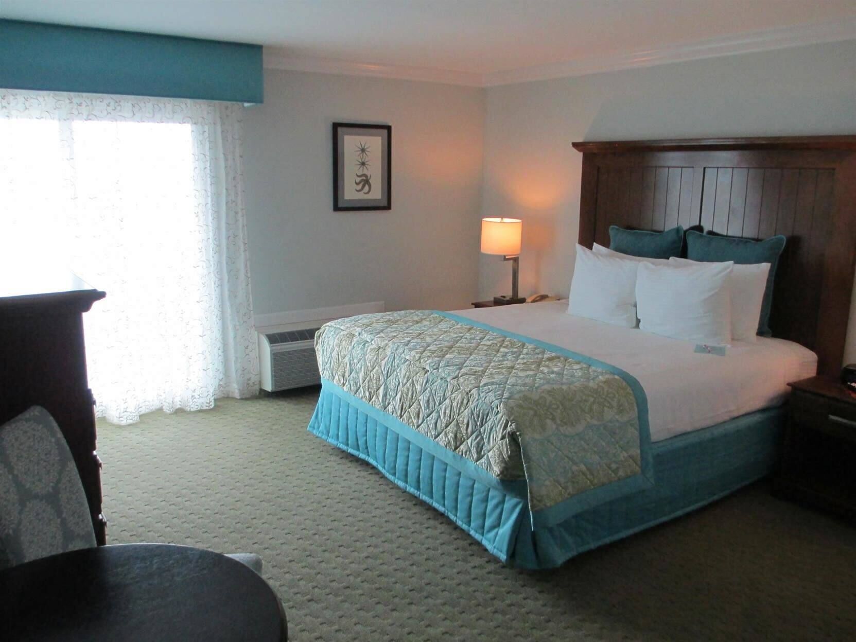 Premium bedding, pillow-top beds, in-room safe, blackout curtains