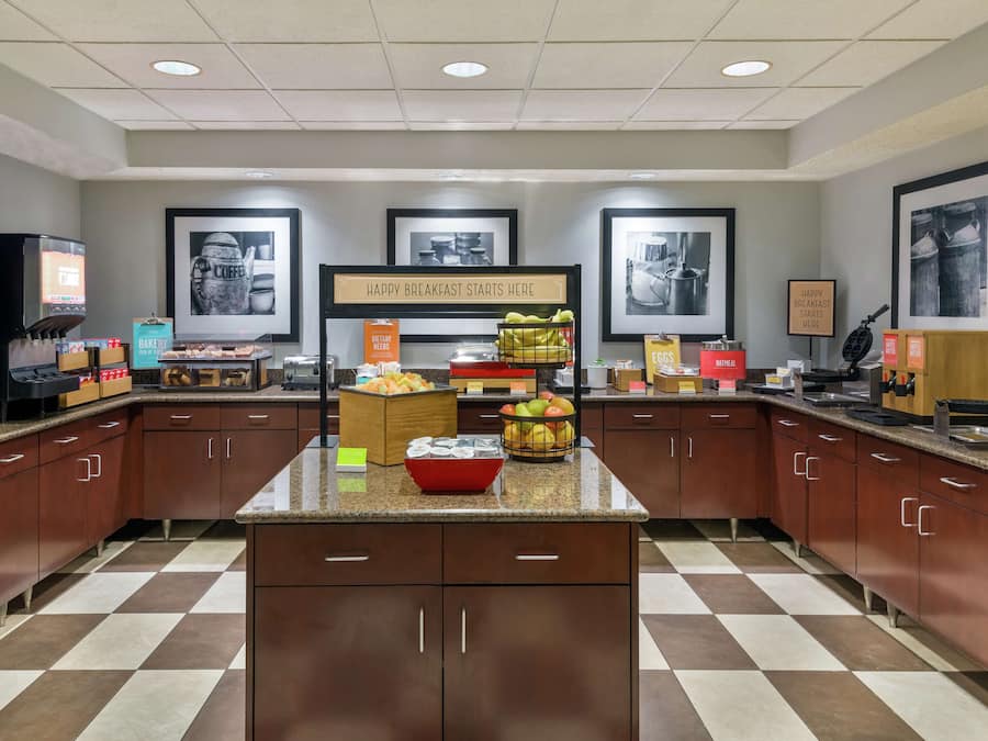 Free daily on-the-go breakfast