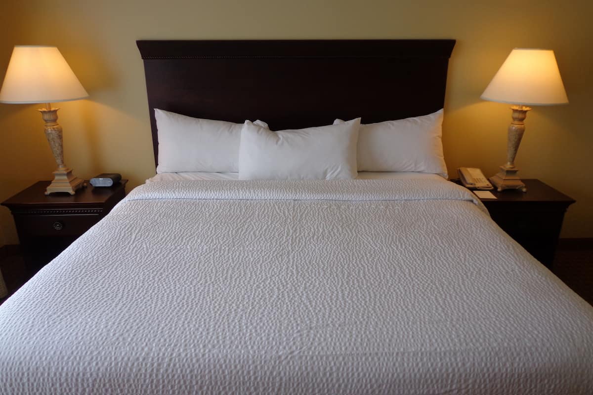 suite, 1 king bed with sofa bed, accessible | 1 bedroom, desk, blackout curtains, iron/ironing board