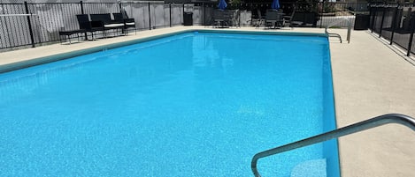 Seasonal outdoor pool