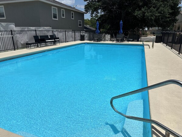 Seasonal outdoor pool