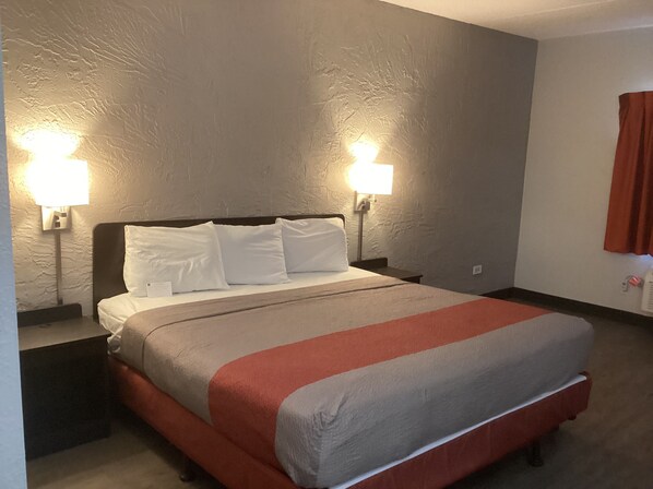 Free WiFi, bed sheets