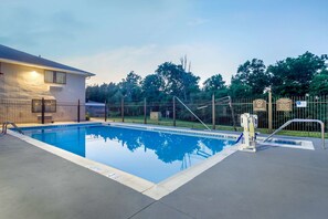 Seasonal outdoor pool