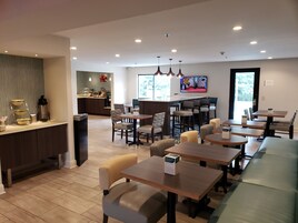 Free buffet breakfast