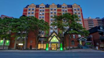 Front of property – evening/night