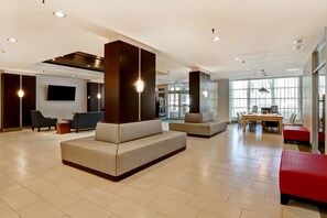 Sala de estar en el lobby