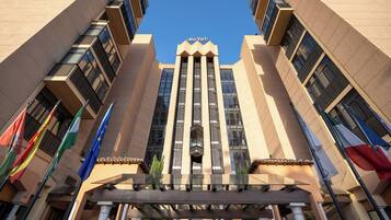 Voorkant van accommodatie