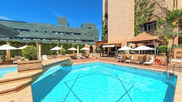 Sæsonbestemt udendørs pool