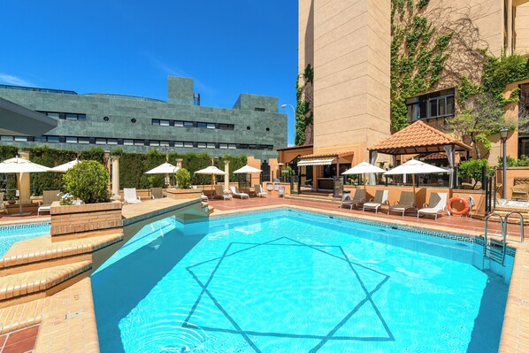 Seasonal outdoor pool