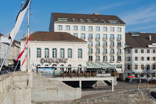 Majoituspaikan julkisivu