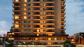 Front of property – evening/night