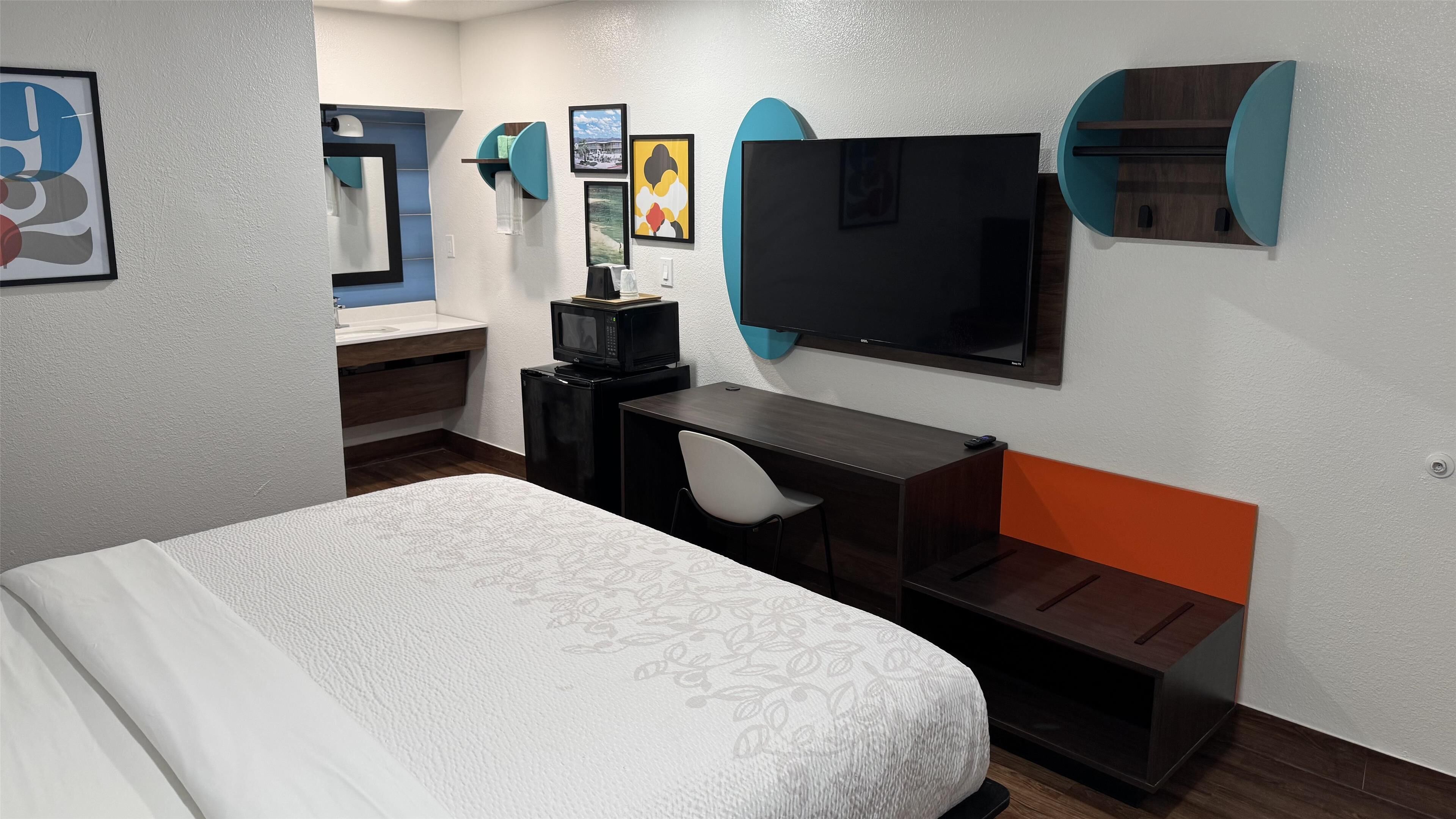 In-room safe, blackout drapes, iron/ironing board, free WiFi