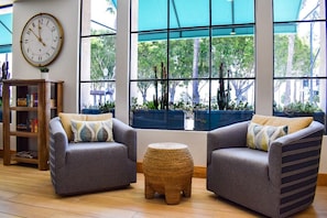 Lobby sitting area