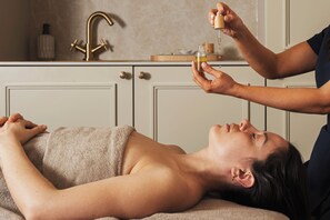 Body treatments, aromatherapy, deep-tissue massages, prenatal massages