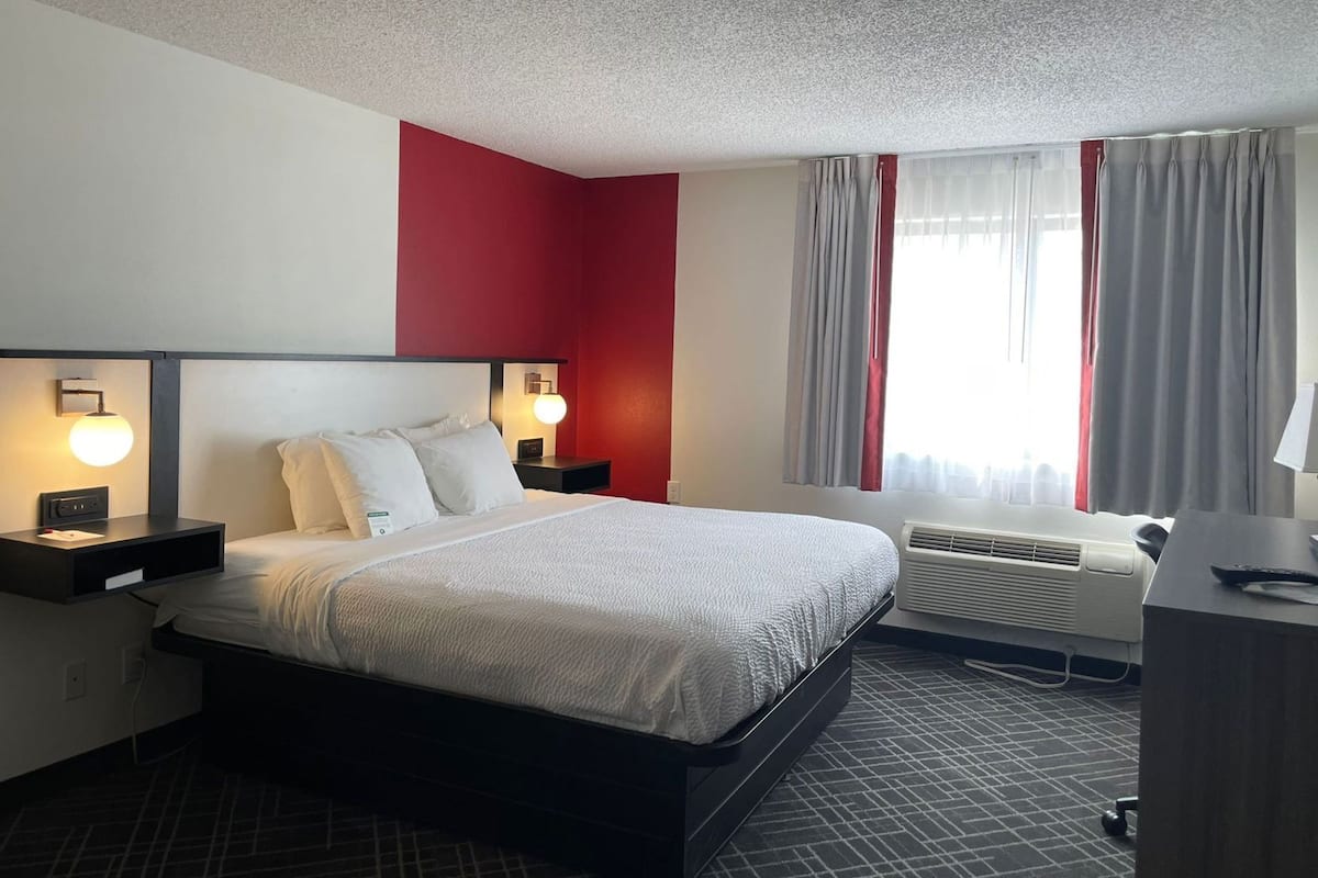 Ljudisolering, strykjärn/strykbräda, gratis wi-fi och sängkläder