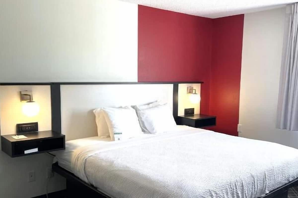 Ljudisolering, strykjärn/strykbräda, gratis wi-fi och sängkläder