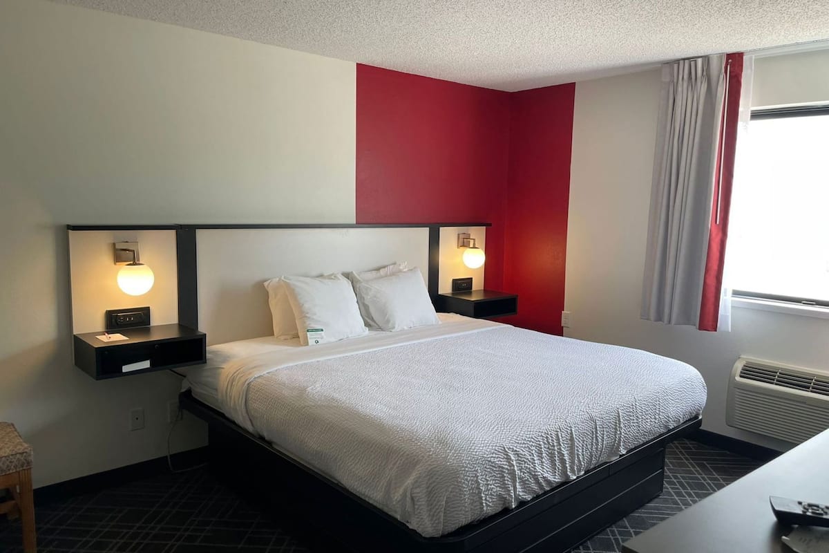 Ljudisolering, strykjärn/strykbräda, gratis wi-fi och sängkläder