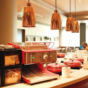 Daily buffet breakfast (AUD 38 per person)