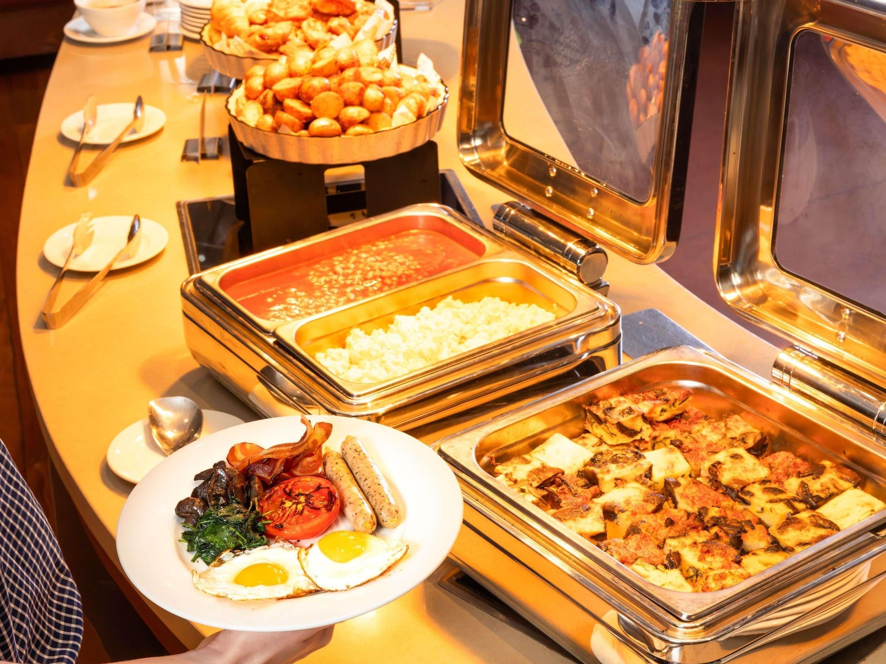 Morgenmadsbuffet hver dag mod et gebyr