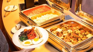 Morgenmadsbuffet hver dag mod et gebyr