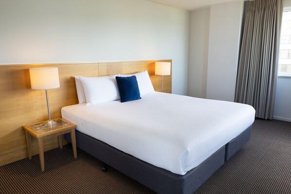 Premium bedding, pillowtop beds, minibar, in-room safe