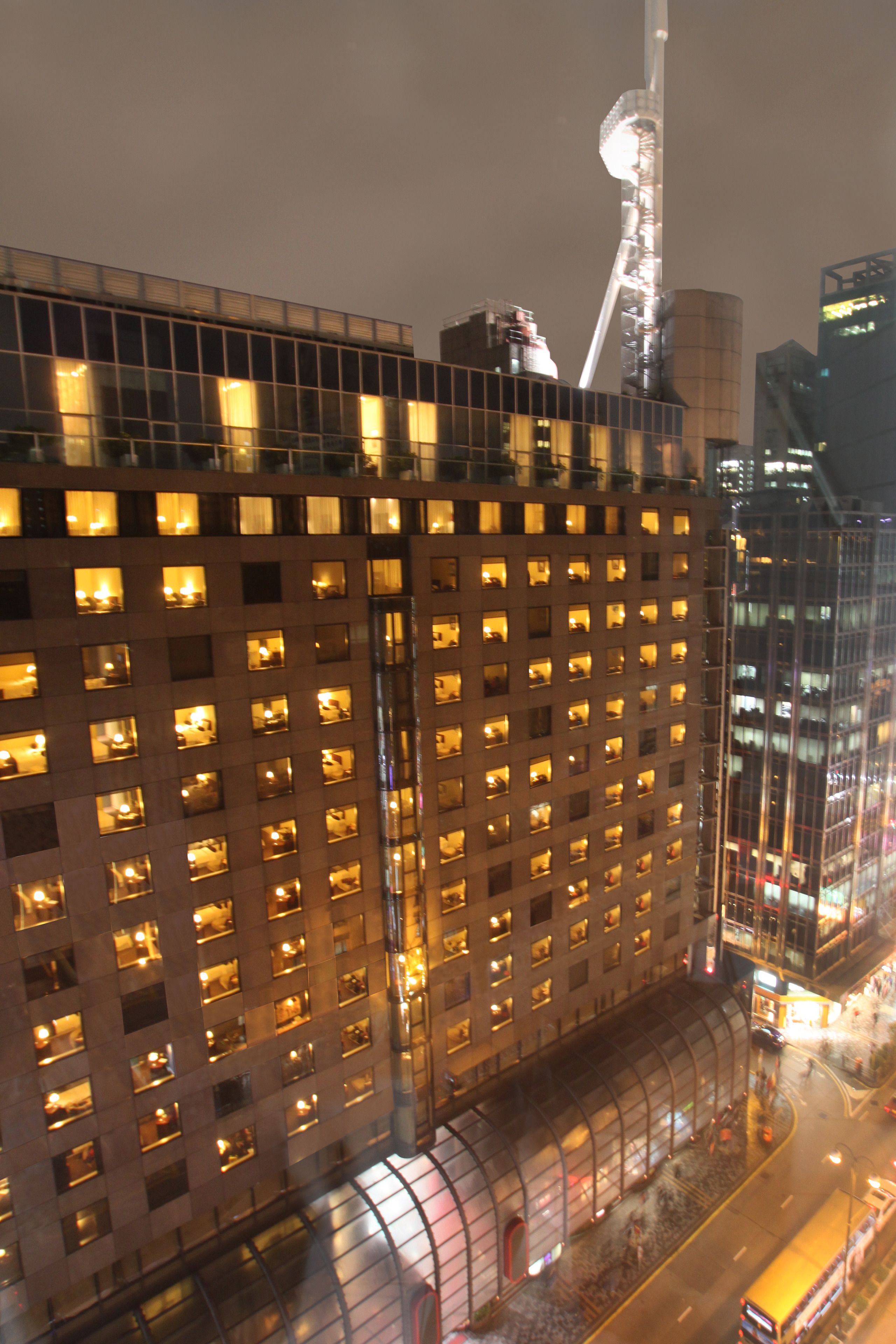 front of property – evening/night