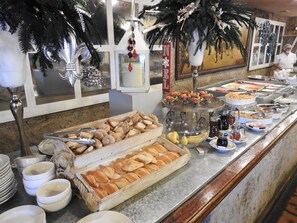 Kontinental frokost hver dag (MXN 200 per person)