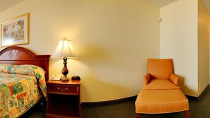 In-room safe, blackout drapes, iron/ironing board, cribs/infant beds