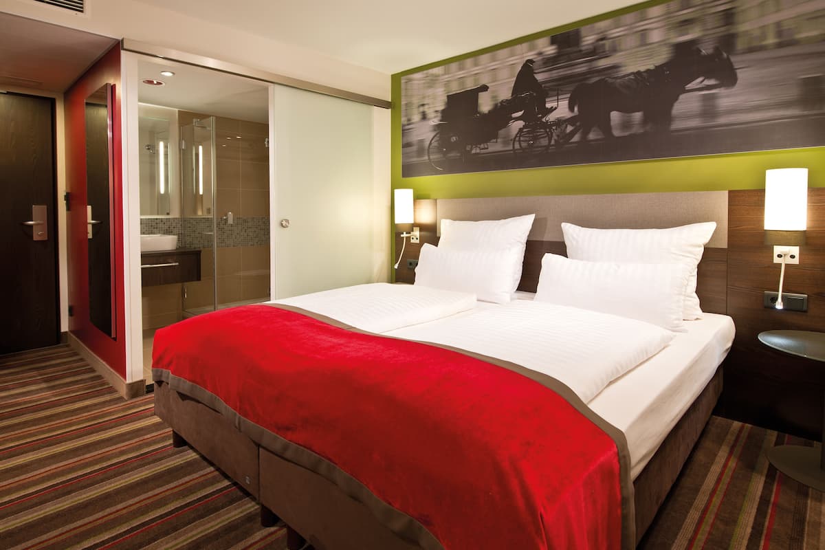 Literie de qualité, minibar, coffre-fort pour ordinateur portable