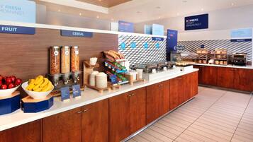 Free daily on-the-go breakfast