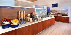 Free daily on-the-go breakfast 