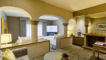 Master Suite Dos Camas | 1 habitación, ropa de cama de alta calidad, edredón y minibar