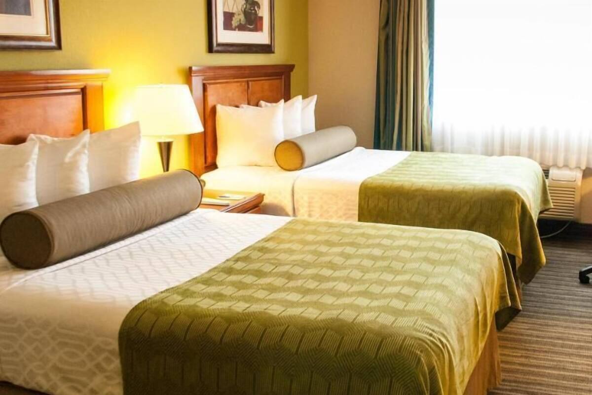In-room safe, desk, laptop workspace, iron/ironing board